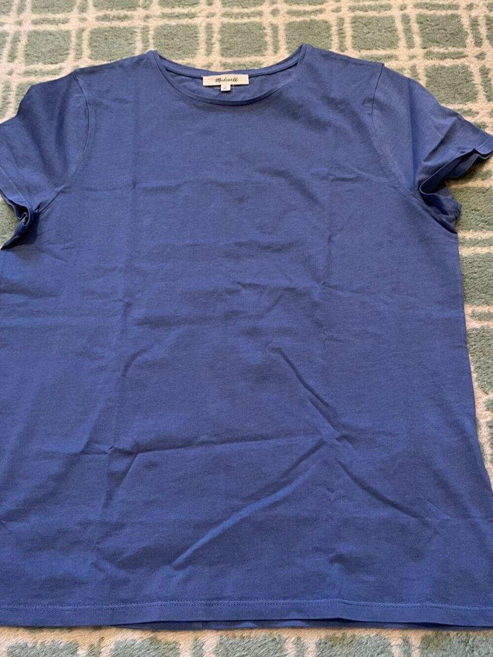 NWOT Madewell capsleeve fitted tee L